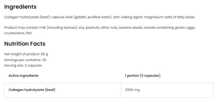 Collagen 2550 90 κάψουλες