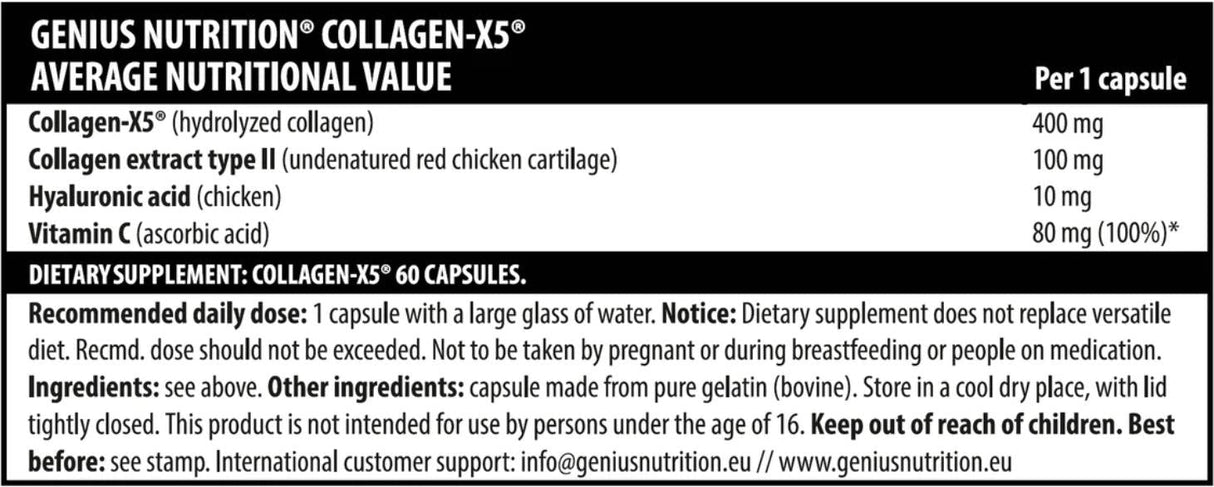 Collagen X-5 - 60 κάψουλες