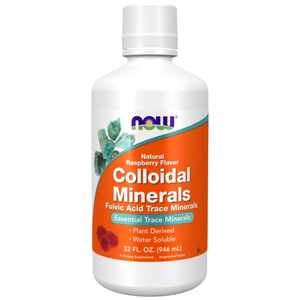 Κολλοειδή Ορυκτά | Fulvic Acid Trace Minerals - Γεύση Raspberry - 946 ml