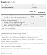 Γλυκινικό χαλκό 3 mg | Albion ™ Copper Bisglycinate - 120 δισκία