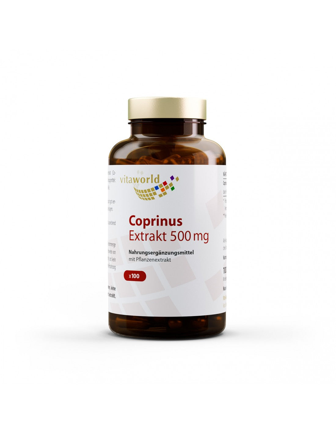 COPRINUS EXTRAKT/COPRINUS 500 mg, 100 κάψουλες
