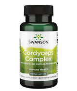 Σύμπλεγμα Cordyceps με μανιτάρια Reishi και Shiitake - 60 κάψουλες