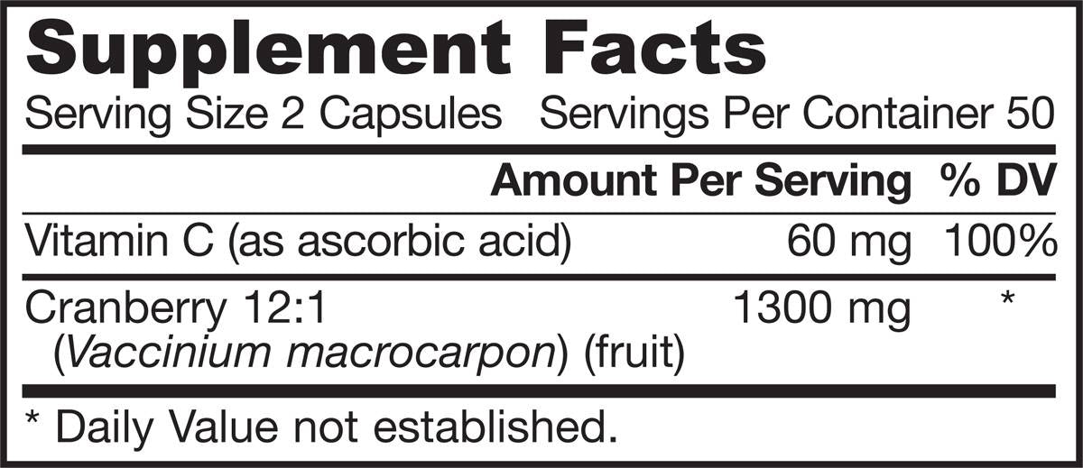 Cran Clearance 100 κάψουλες