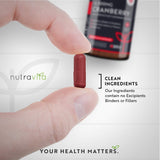 Cranberry - Red Cranberry 12500 mg 180 vegan κάψουλες