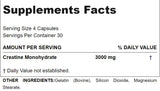 Creatine 3000 Caps - 120 κάψουλες