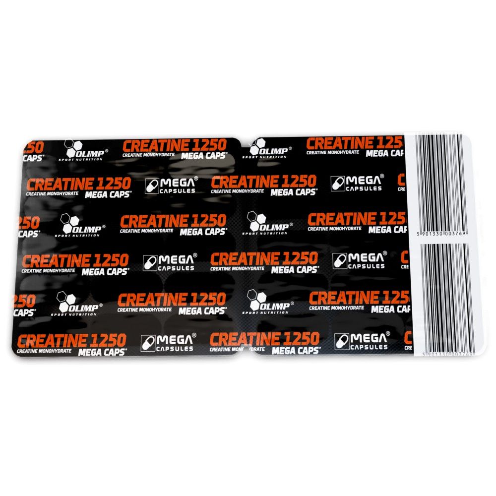 Creatine Mega Caps 1250 - 30 κάψουλες