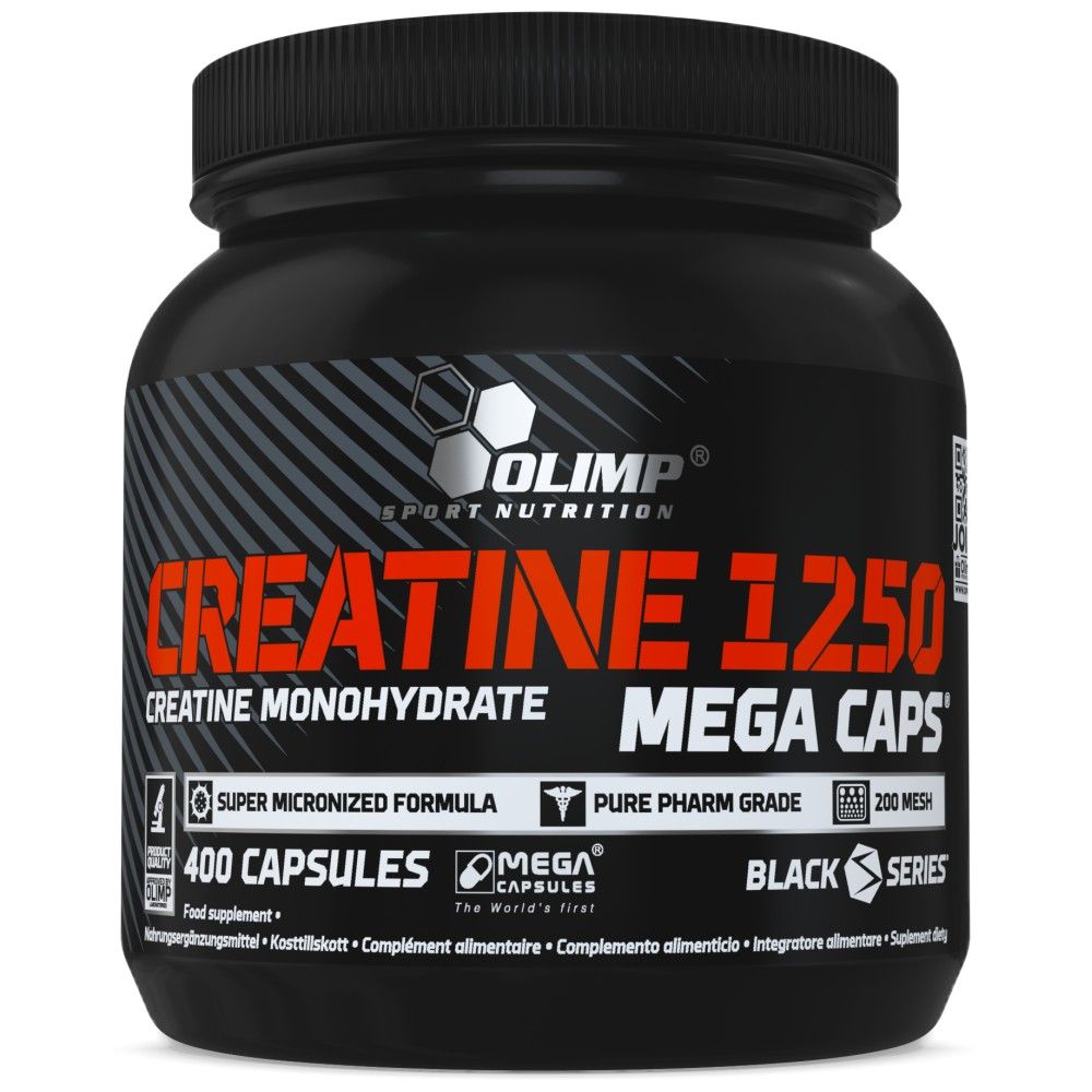 Creatine Mega Caps 1250 - 400 κάψουλες