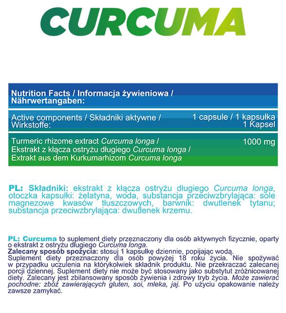 Curcuma | Κουρκούμη 1000 mg - 90 κάψουλες