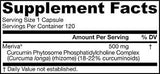 ΦΥΤΟΤΟΜΟΙ CURCUMIN 500 mg | MERIVA® - 120 κάψουλες