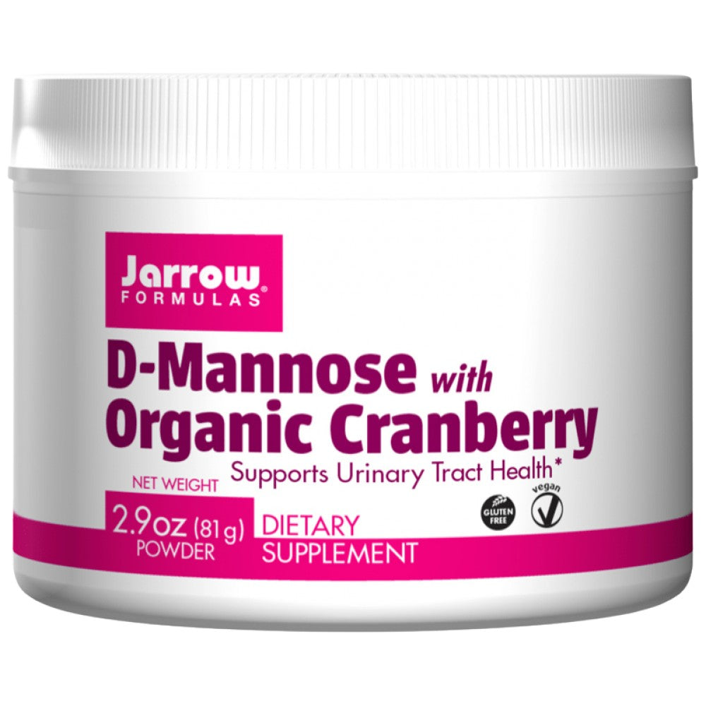 D-Mannose με οργανικά βακκίνια 81 γραμμάρια