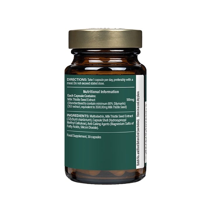 Milk Thistle Extract (Milk Thistle) 30 κάψουλες Holland & Barrett