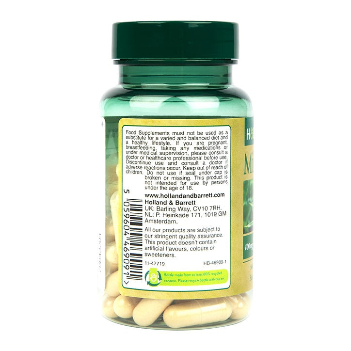 Milk Thistle Extract (Milk Thistle) 60 κάψουλες Holland & Barrett