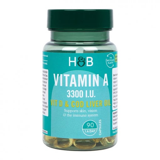 Βιταμίνη Α 3300 IU - 90 κάψουλες Gel