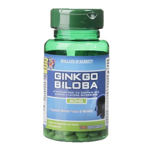 Ginkgo Biloba 60 mg - 120 δισκία