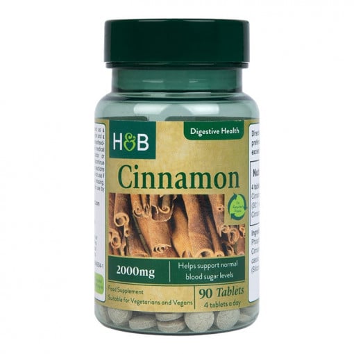 Κανέλα 500mg 90 δισκία Holland & Barrett