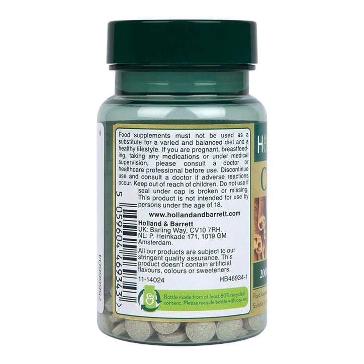 Κανέλα 500mg 90 δισκία Holland & Barrett