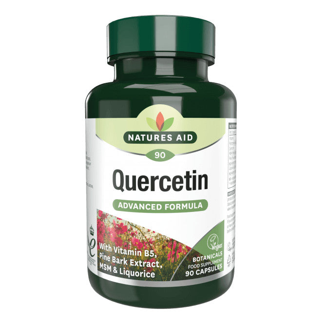 Quercetin Formula 90 Capsules NatuesAid