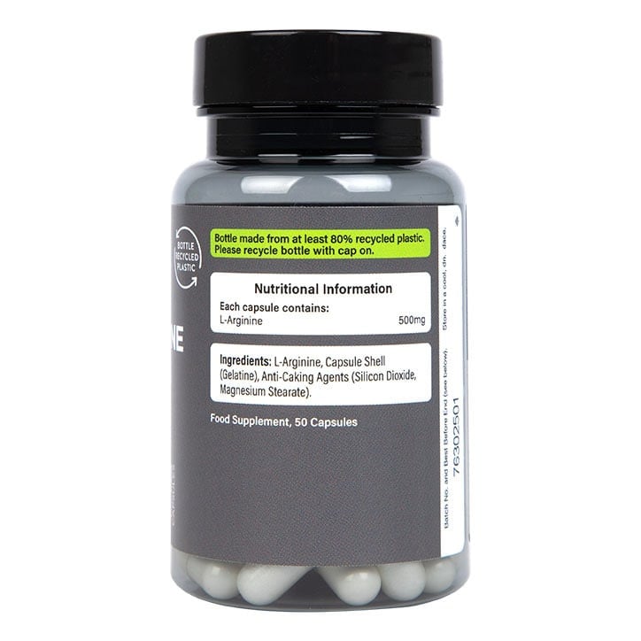Διατροφή PE | L-Αργινίνη 500 mg - 50 κάψουλες