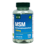MSM/Methylsulphonylmethane 750 mg - 120 δισκία