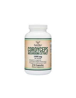 Energy and immunity - Cordyceps, 210 capsules Double Wood - Nutra Best Europe