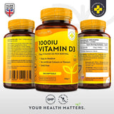 Βιταμίνη D3 1000IU (25UG) 365 Softgels
