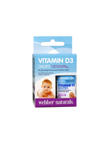 Βιταμίνη D3 για μωρά και παιδιά, 400 IU x 15 ml/ 500 δόσεις