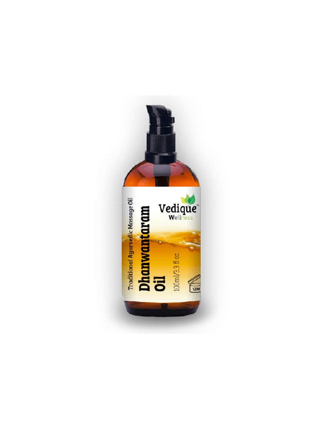 Massage Oil Dhanwantaram (Dhanwantaram) - Για πόνο στους μυς, τις αρθρώσεις και τους τένοντες, 100 ml