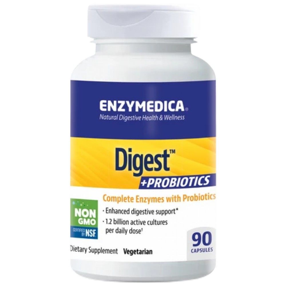 Digest + Probiotics - 90 κάψουλες