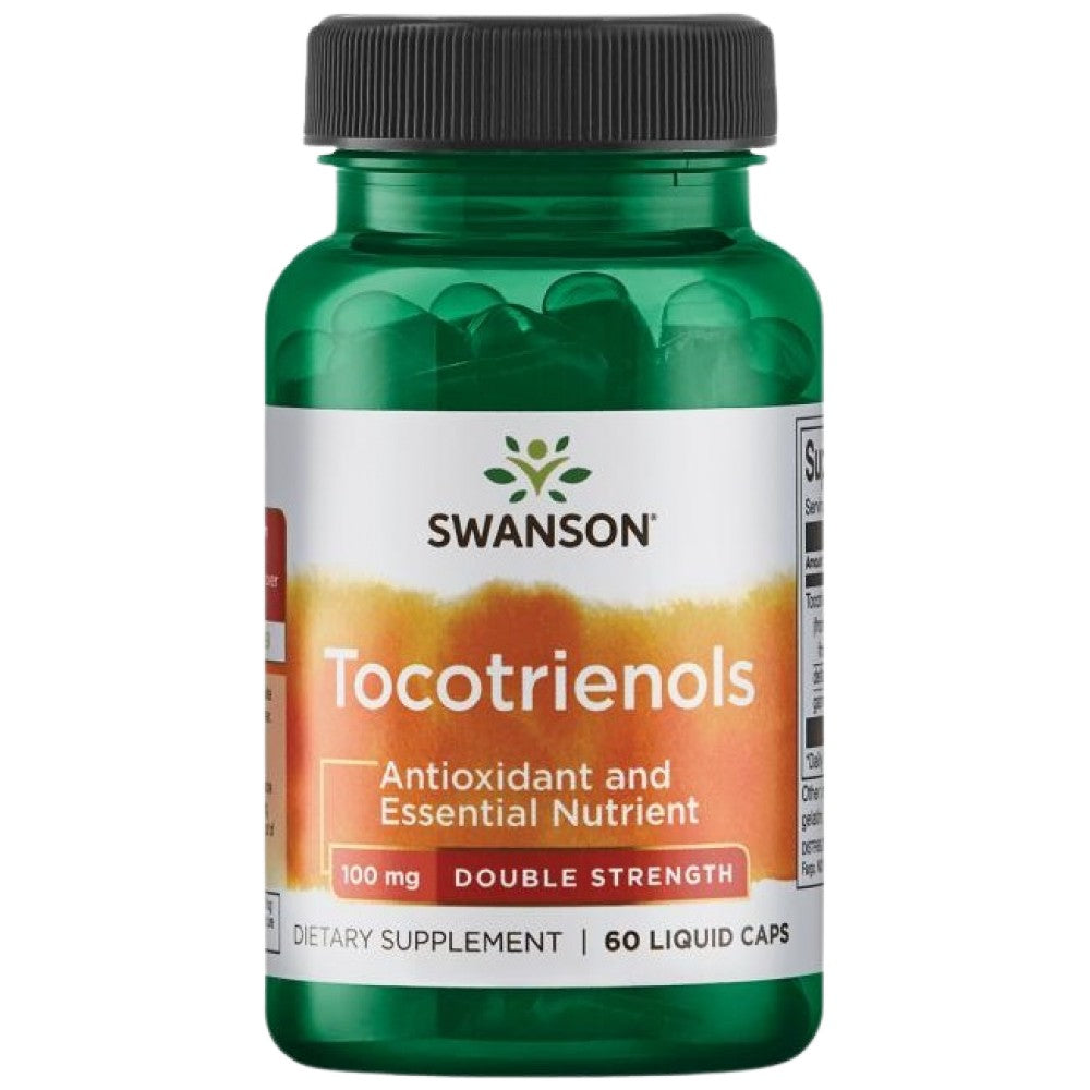 Tocotrienols διπλής ισχύος 100 mg 60 κάψουλες gel