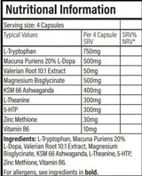 Ονειρεμένος ύπνος | με Ashwagandha και Mucuna Pruriens 120 κάψουλες