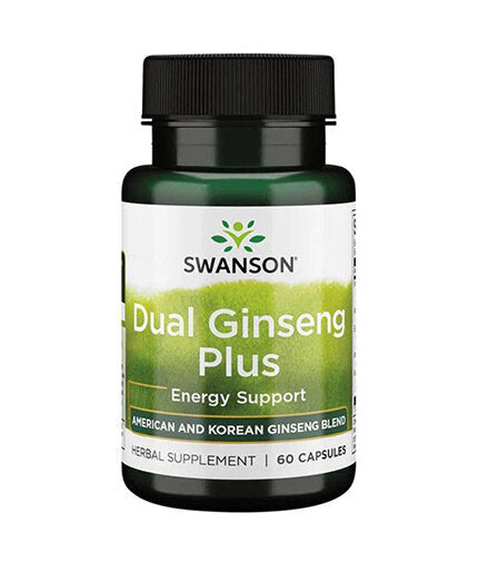 Dual ginseng συν 395 mg - 60 κάψουλες