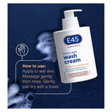 E45 Κρέμα καθαρισμού μαλακής για ξηρό, ευαίσθητο και φαγούρα - 250 ml