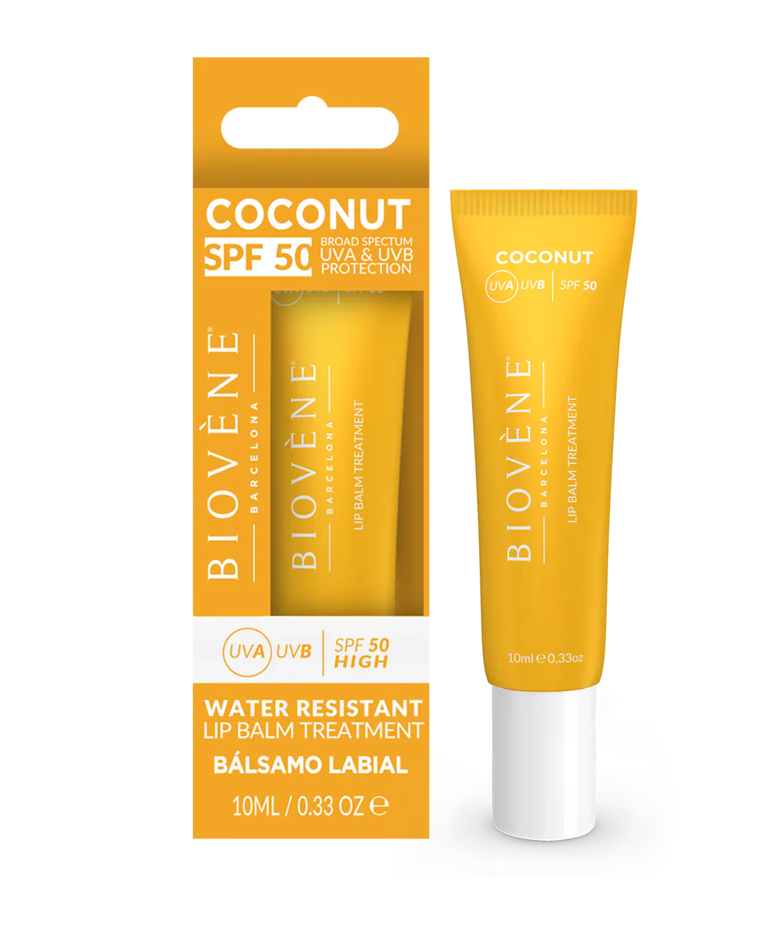 Αντηλιακό βάλσαμο για τα χείλη με καρύδα SPF 50 - 10 ml