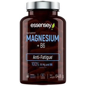 Magnesium 187.5 mg + B6 - 90 capsules - Nutra Best Europe