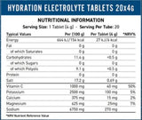 Αναβράζοντα δισκία ηλεκτρολυτών - 20 διαλυτά δισκία