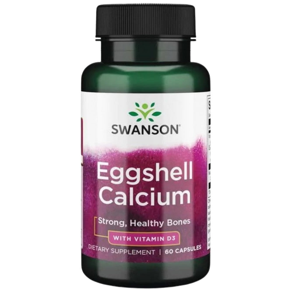Eggshell Calcium with Vitamin D-3 60 κάψουλες
