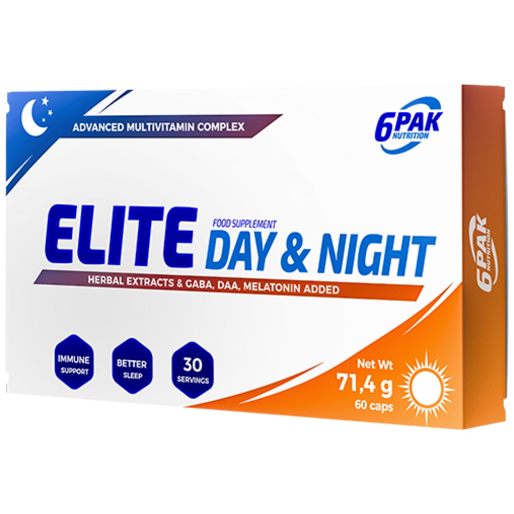 Elite Day & Night | Προηγμένο σύμπλεγμα πολυπιβυτικών - 60 κάψουλες