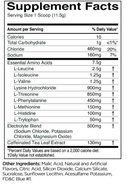 Essential Amino 9 | Ενέργεια με καφεΐνη - 345 γραμμάρια