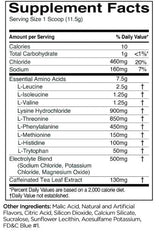 Essential Amino 9 | Ενέργεια με καφεΐνη - 345 γραμμάρια