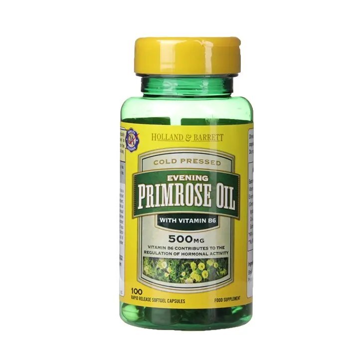 Βραδινό πετρέλαιο Primrose 500mg 100 κάψουλες Holland & Barrett
