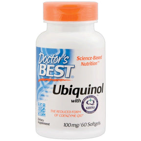 BEST Ubiquinol Kaneka QH 100 mg - 60 Gel capsules - Nutra Best Europe