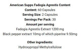 Fadogia agrestis 1200 mg - 60 κάψουλες