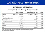 Fit Cuisine Σάλτσα χαμηλών θερμίδων | Μαγιονέζα - 425 ml