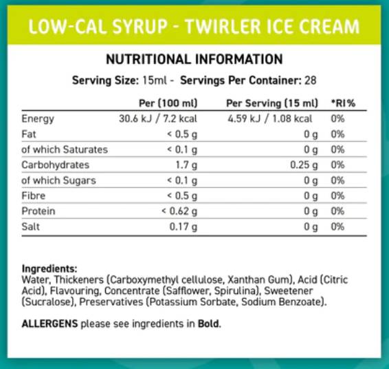 Fit Cuisine Cuisine χαμηλού κόμβου | Παγωτό Twirler - 425 ml