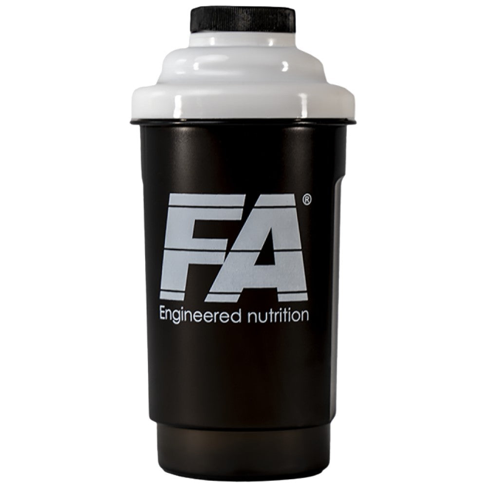 FitShaker Μαύρο/Λευκό 600 ml