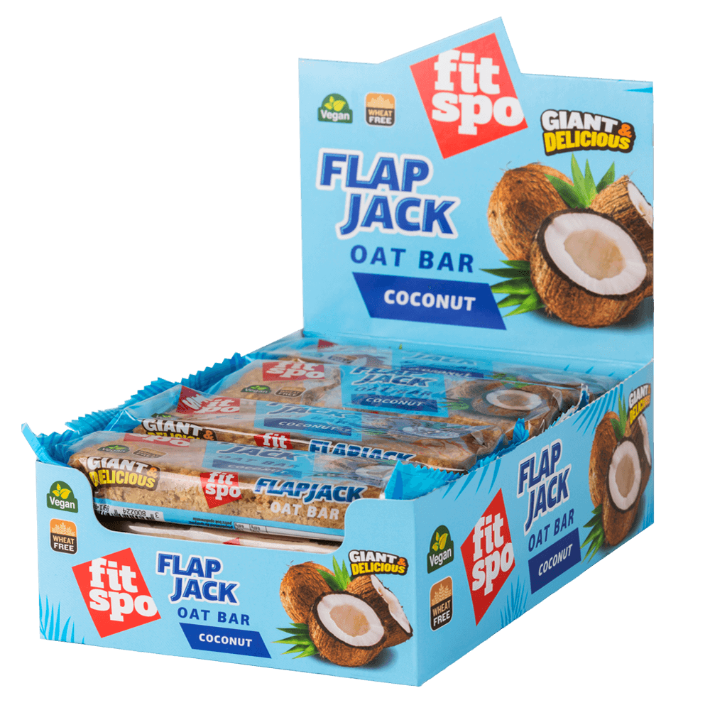 Flap Jack - Energy Oat Bar Coconut - 12 x 80 γραμμάρια