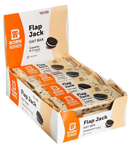 Flap Jack Oat Bar | με επικάλυψη - 12 x 100 γραμμάρια