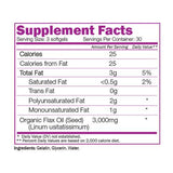Κάψουλες 90 Gel Flaxseed Oil