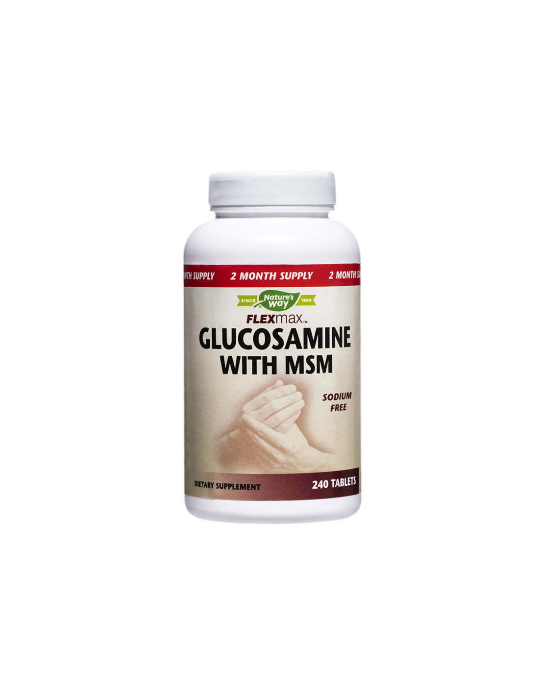 FlexMax ™ Glucosamine θειική MSM 875 mg - 240 δισκία