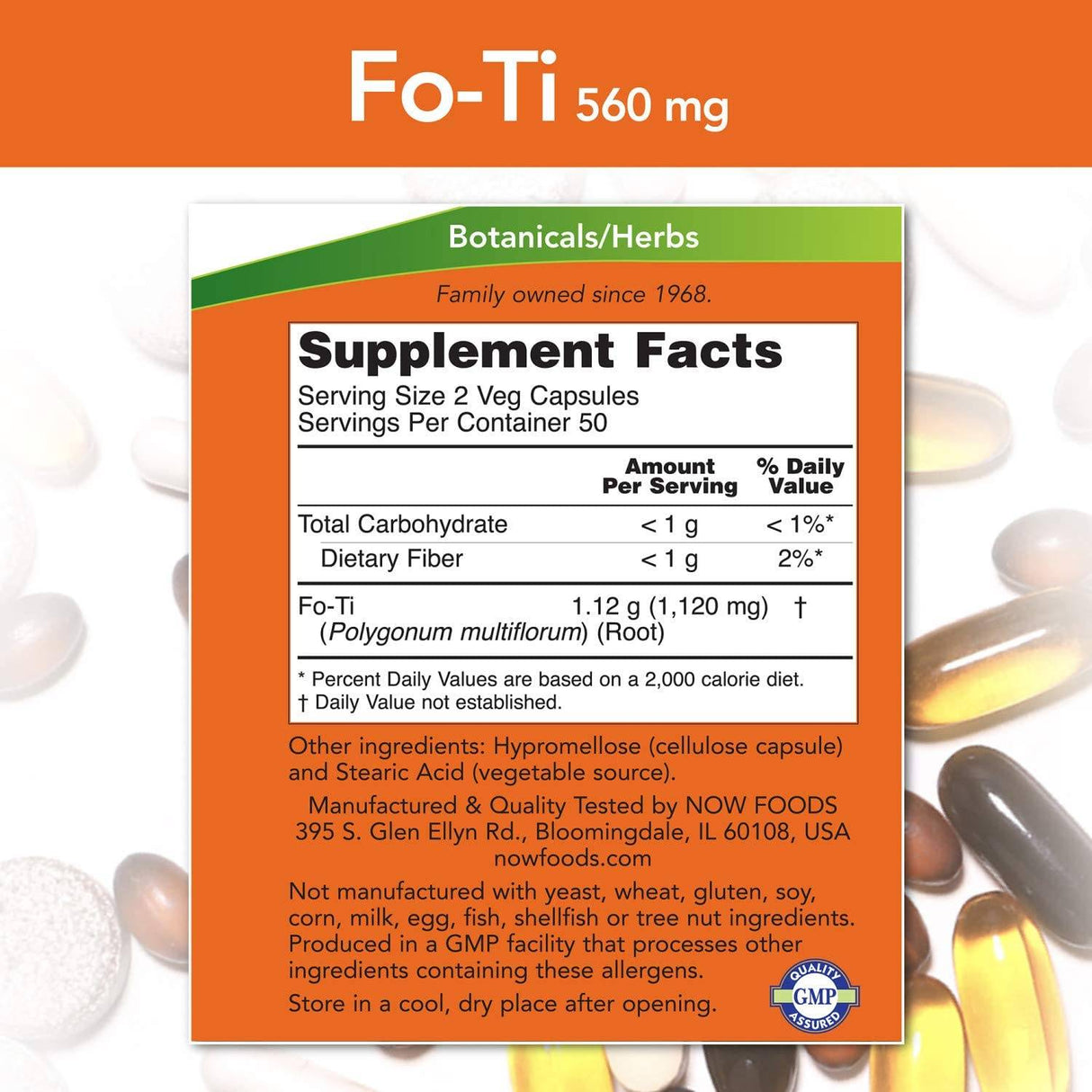 Fo -Ti 560 mg - 100 κάψουλες